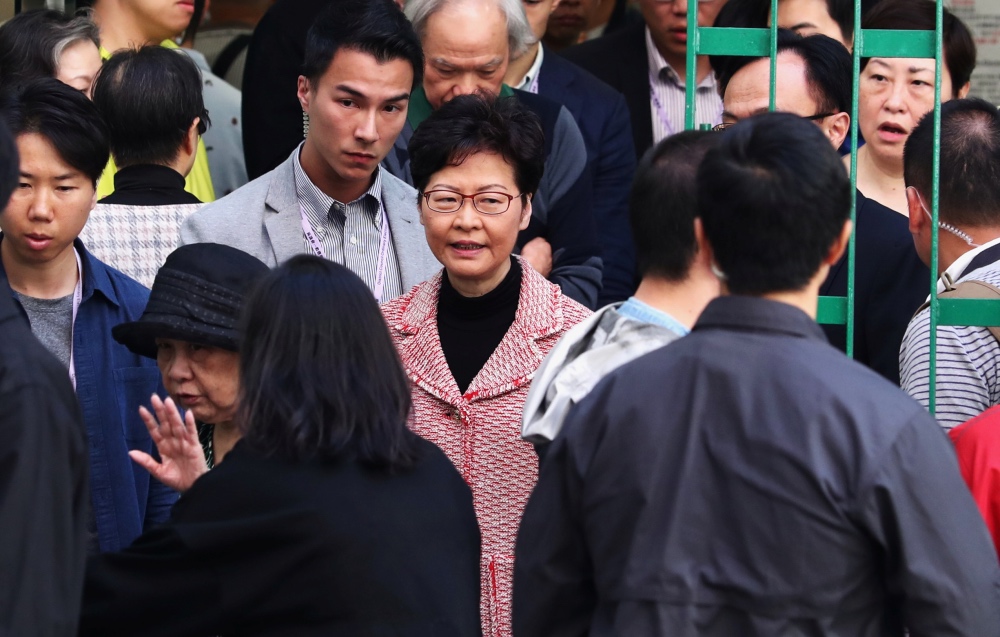 Hong Kong election Carrie Lam