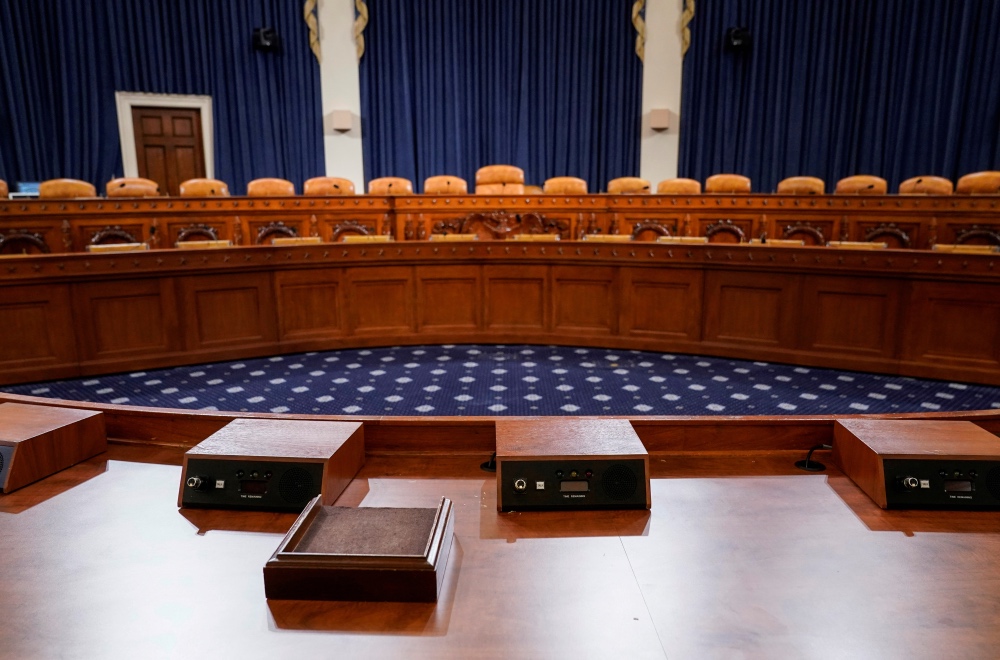 Impeachment hearings room