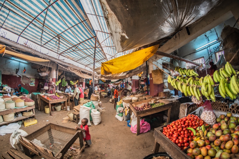Market in Lamu Kenya