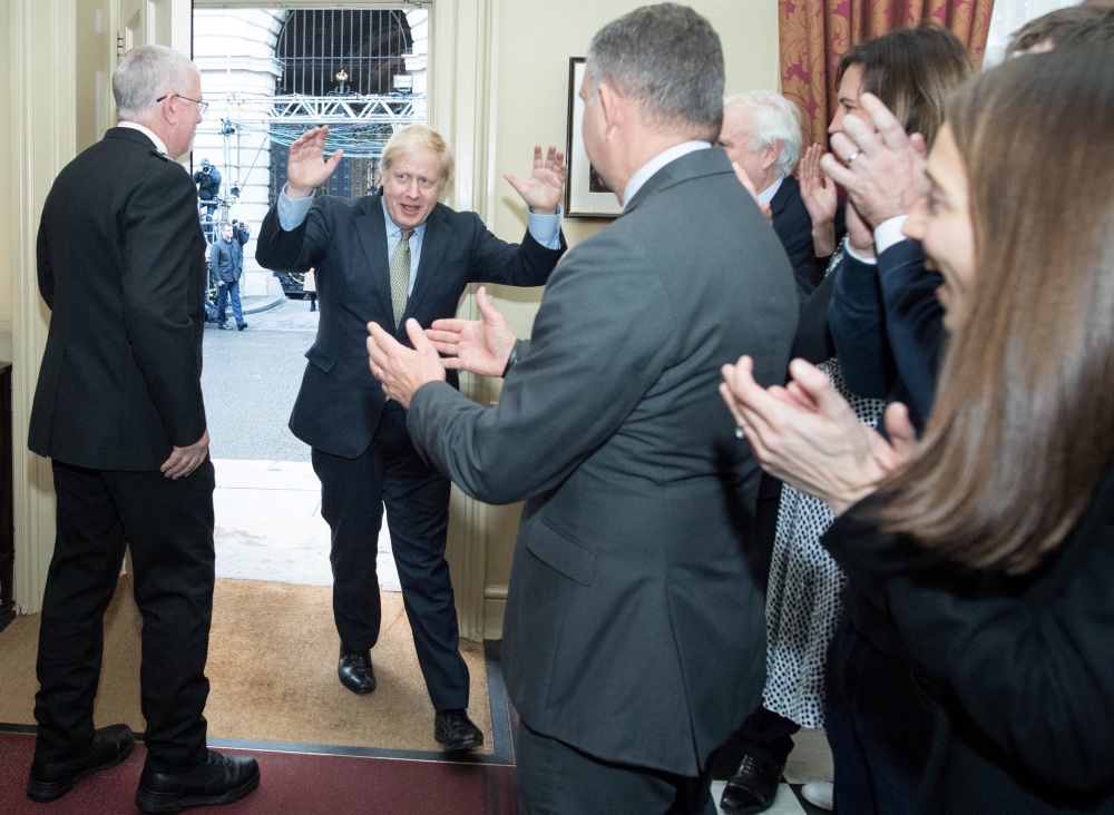 Boris Johnson returns to Downing Street