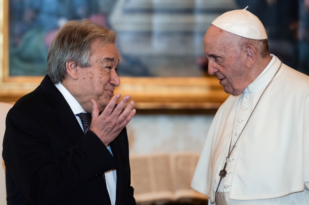 Guterres and Pope