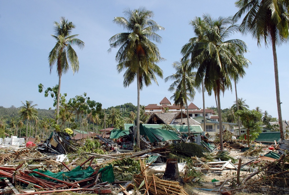 Indian Ocean tsunami Phi Phi Island
