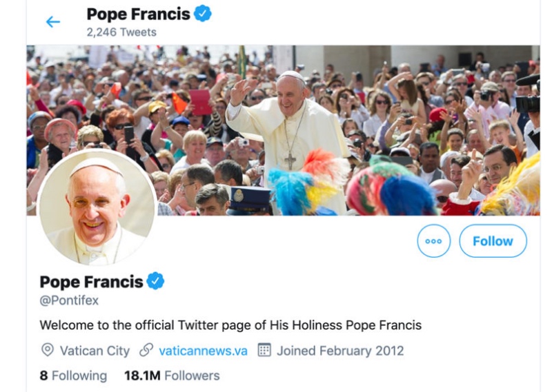 Pope Twitter