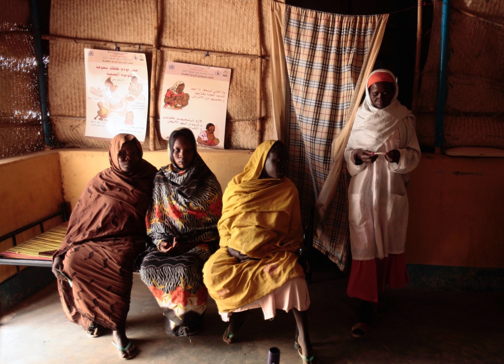 Sudan displaced women