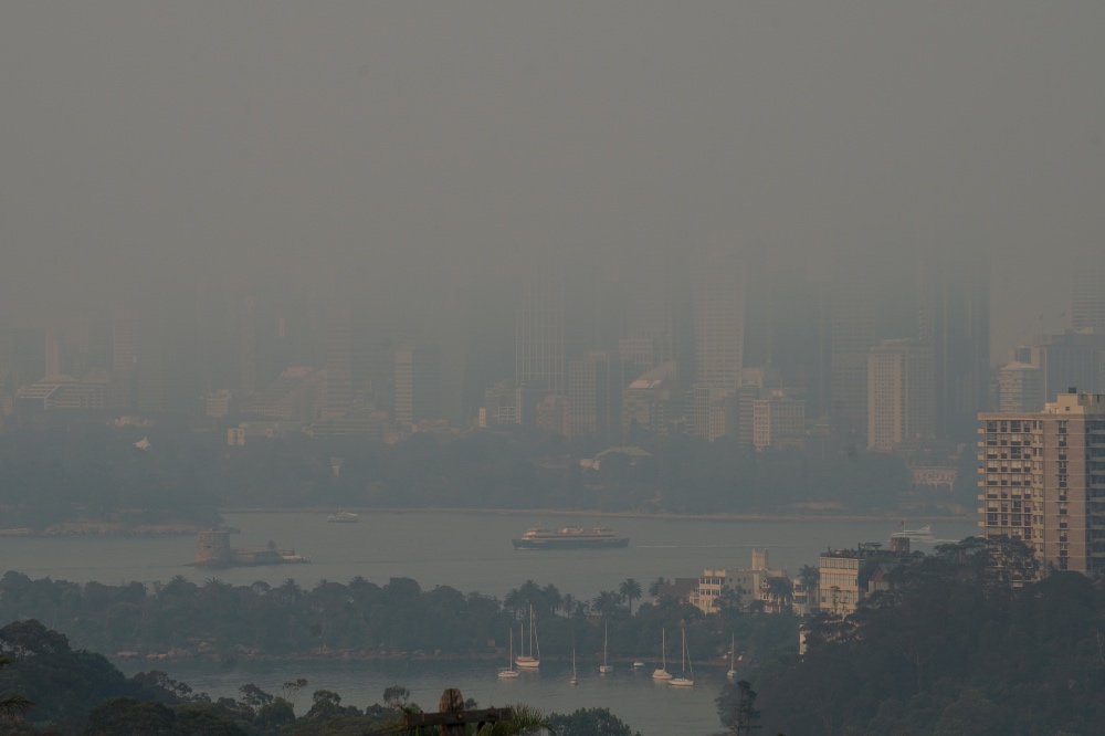 Sydney smoke haze2