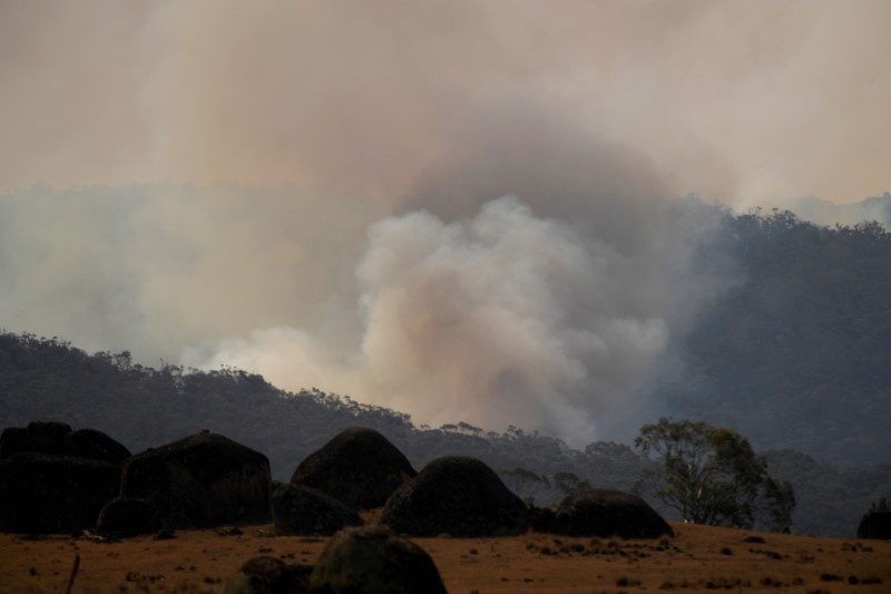 Australia bushfires Adaminaby