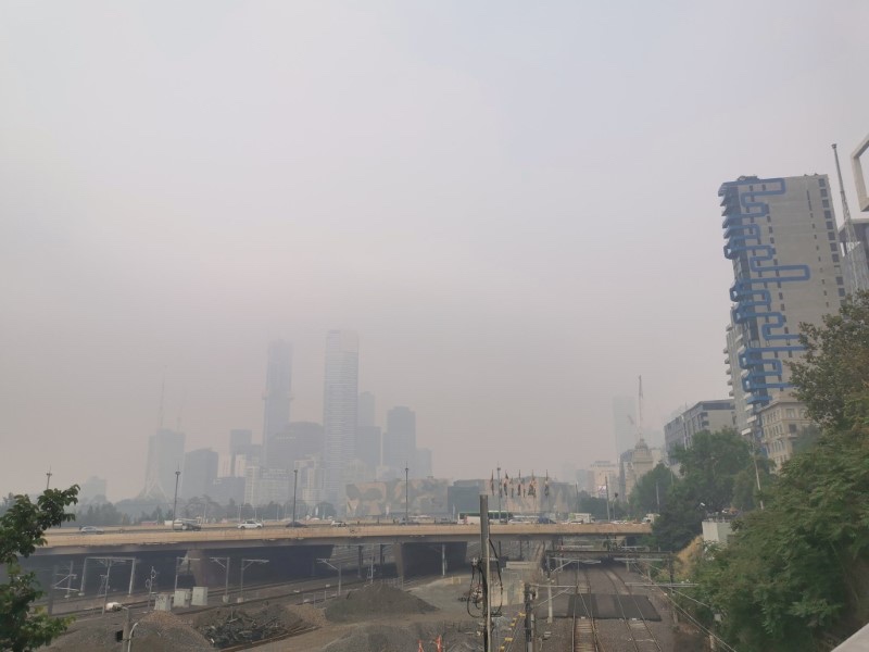 Australia smoke haze