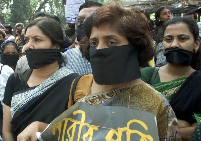 Bangladesh rapes protest