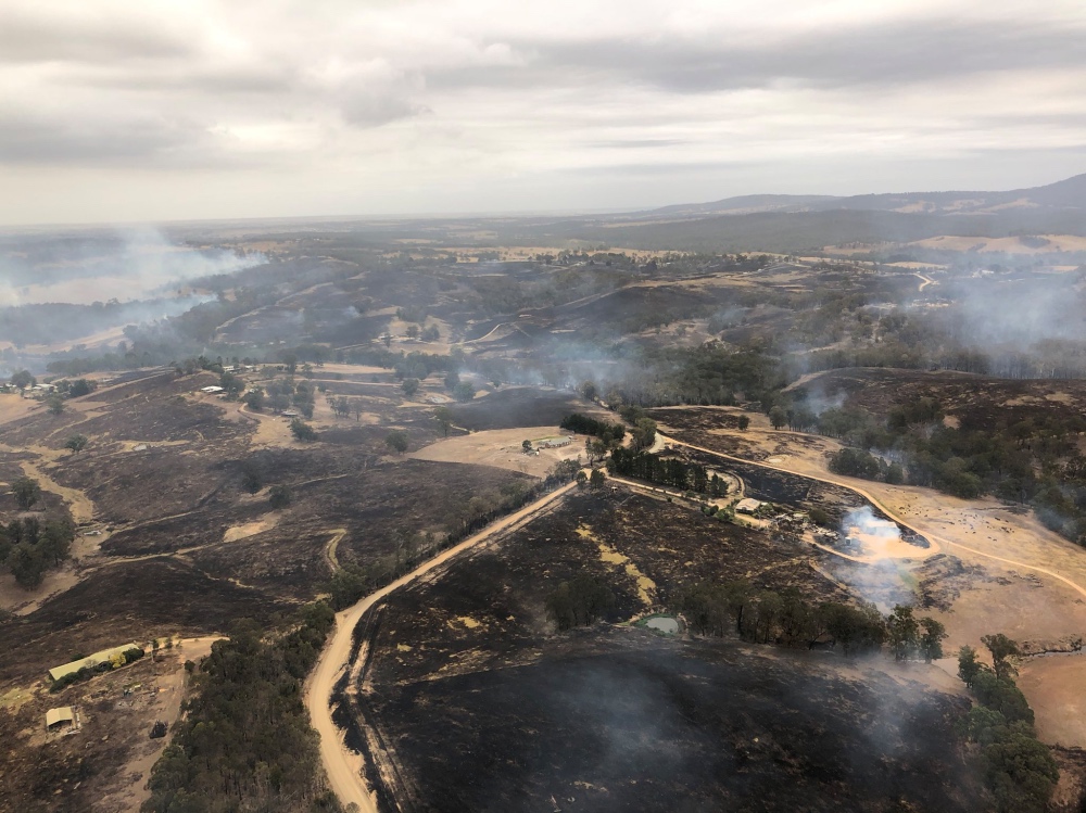 Bushfires Bairnsdale