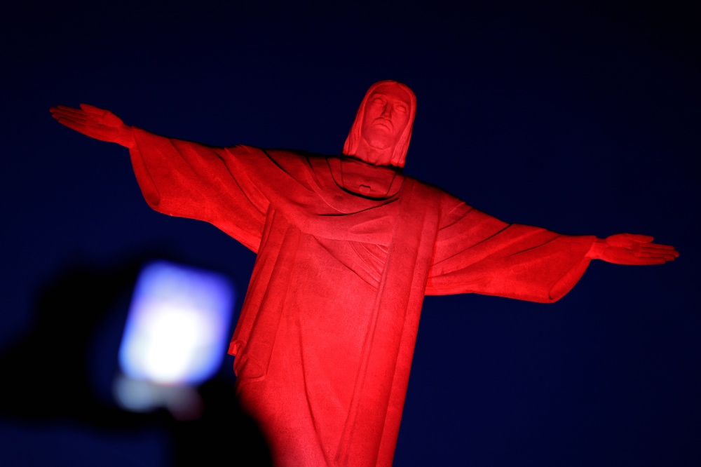 Christ the Redeemer Red