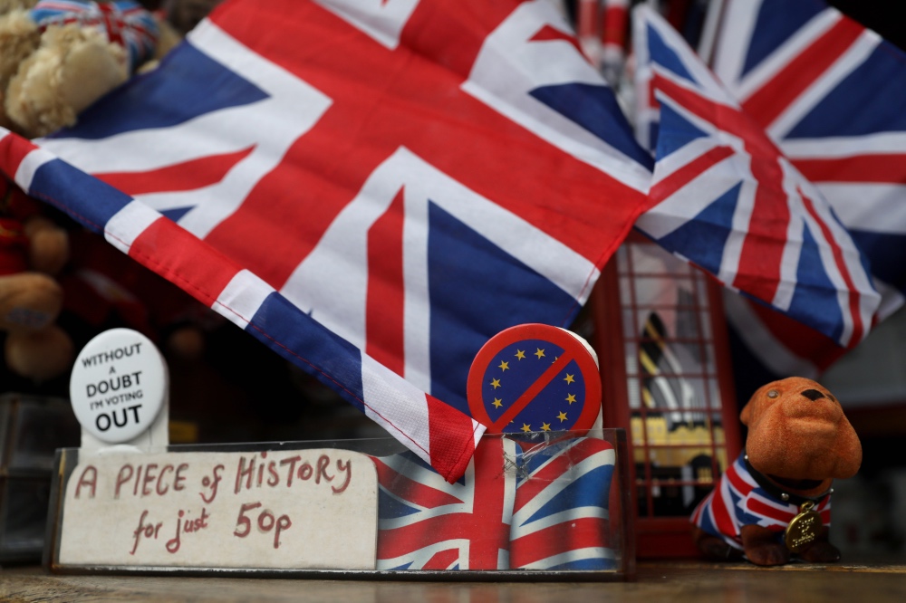 Britain Brexit souvenirs