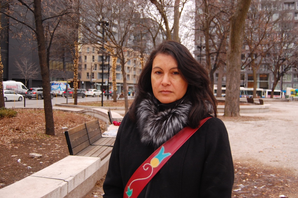 Canada Indigenous activist Nakuset