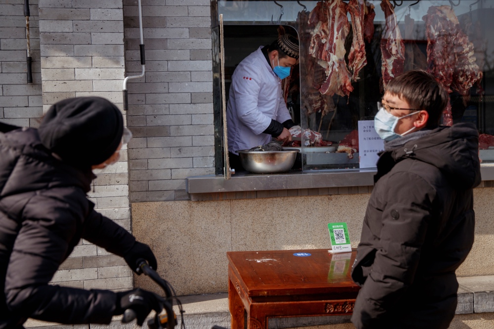 Coronavirus China butcher