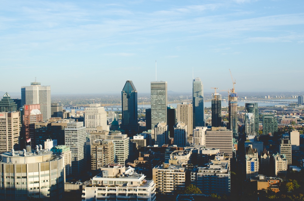Montreal Canada skyline