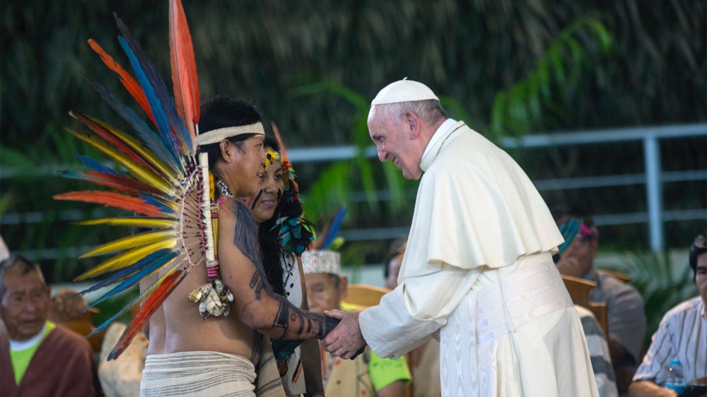 Pope Indigenous Peru