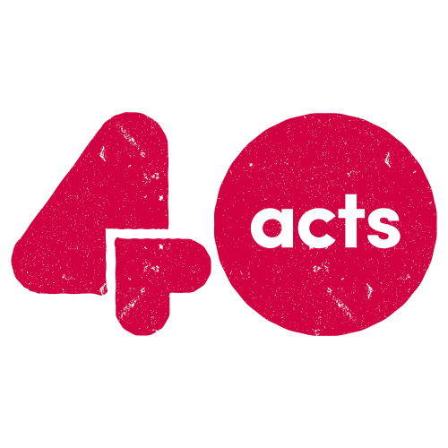 40 Acts logo