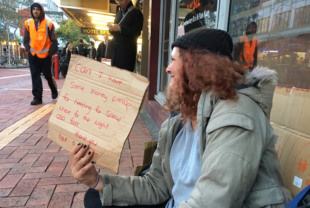 New Zealand homeless
