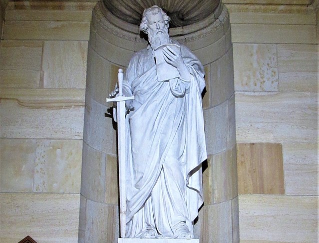 St Paul statue Connecticut
