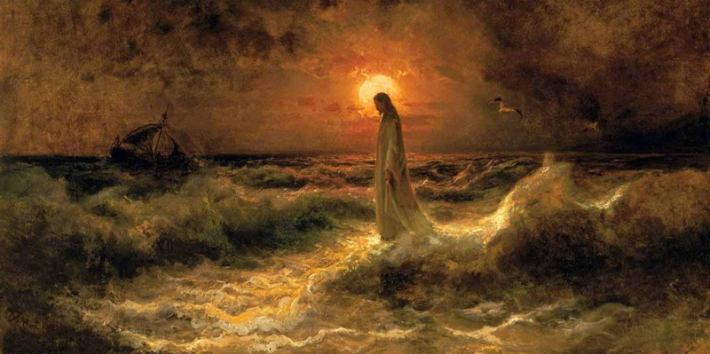 Christ Walking on the Waters