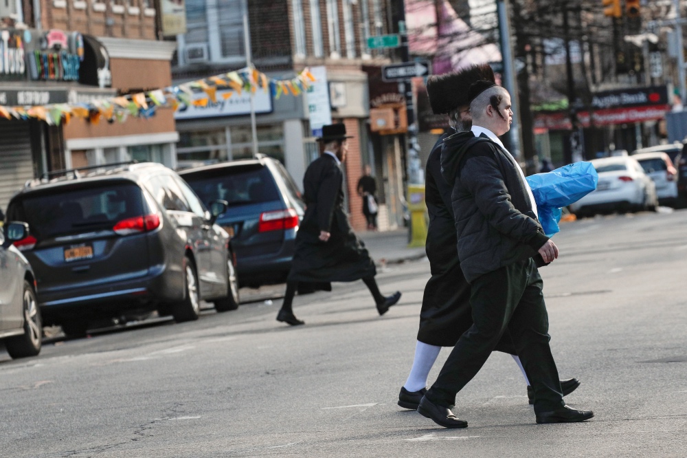 Coronavirus US Brooklyn Hasidic Jews