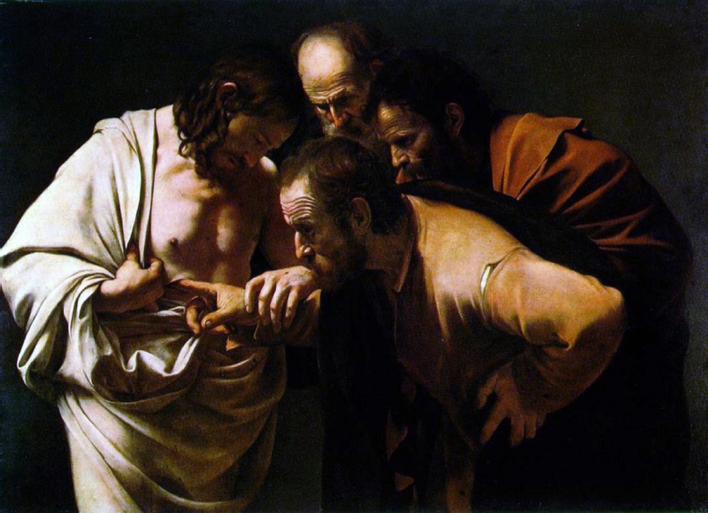 Doubting Thomas Caravaggio