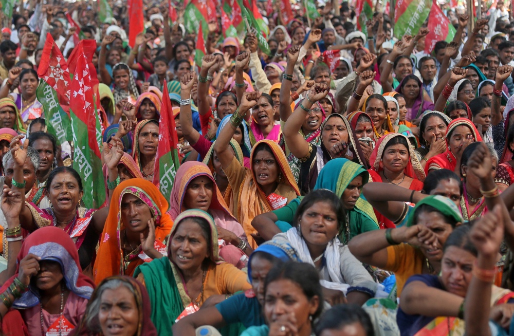 India land rights farmers protests