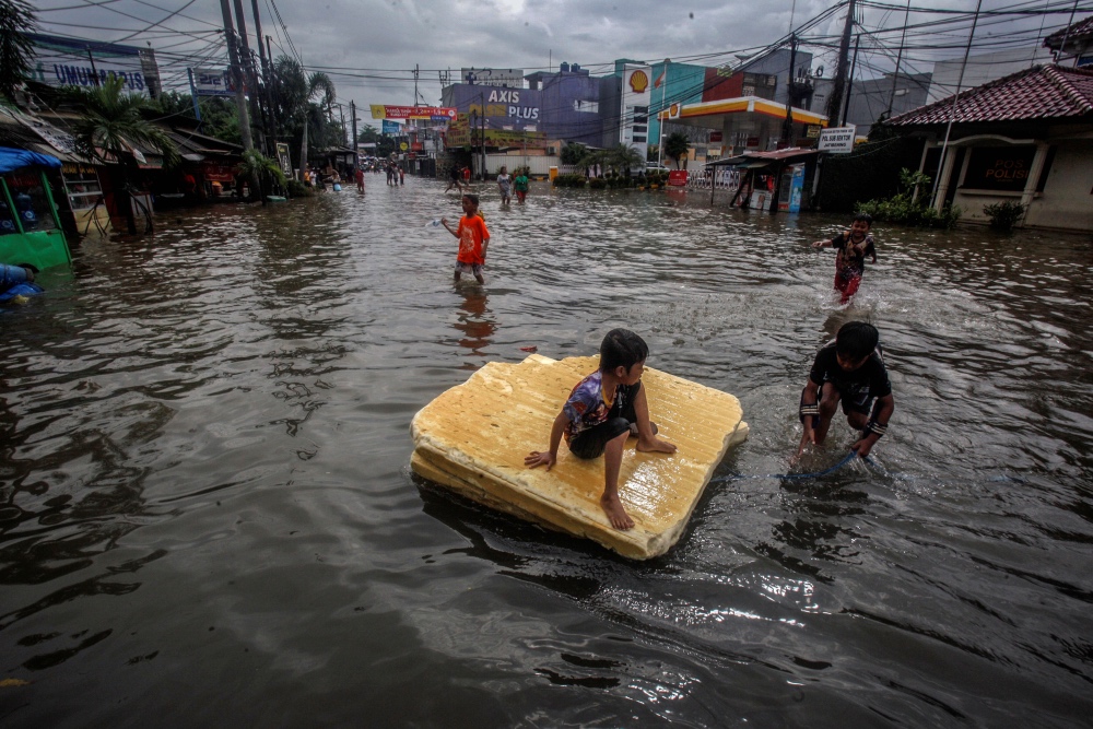 Indonesia floods Feb 2020