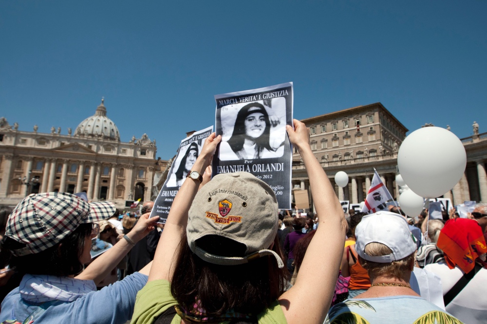 Vatican protest over disappearance