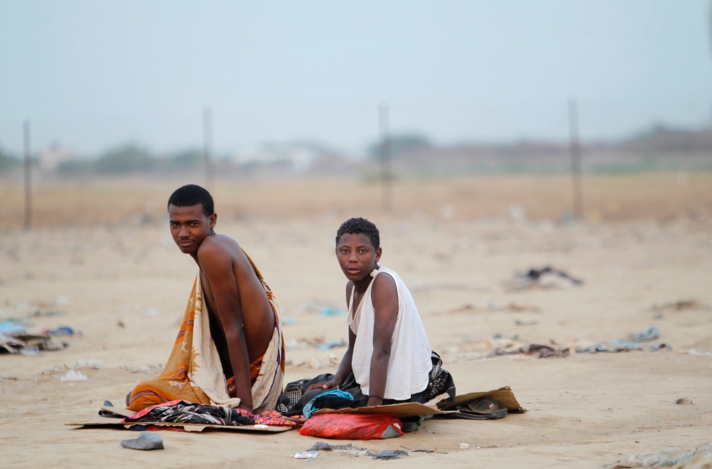 Ethiopian migrants in Yemen