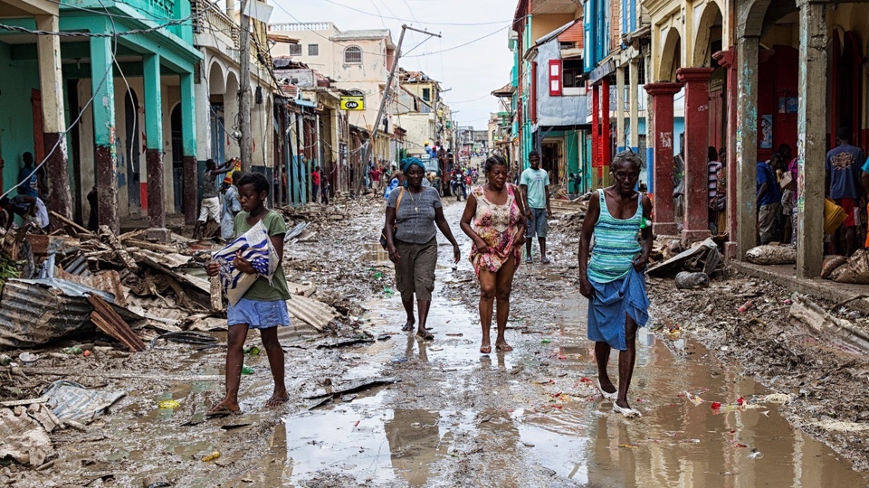 Haiti Hurricane Matthew damage