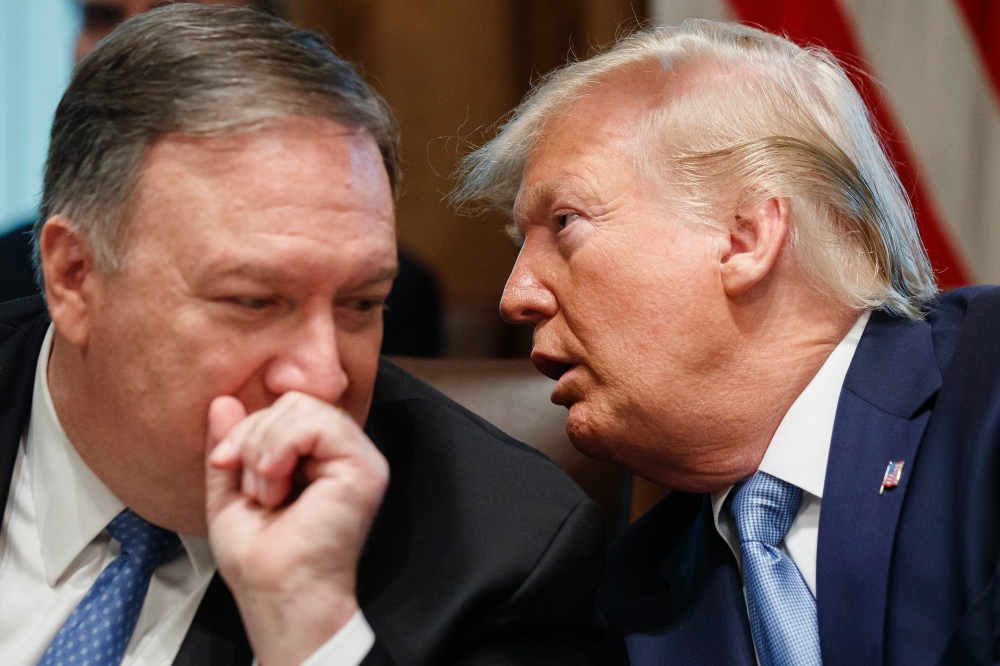 Mike Pompeo and Donald Trump religious freedom2