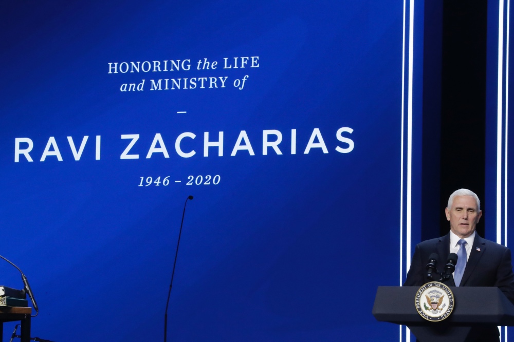 Ravi Zacharias memorial Mike Pence