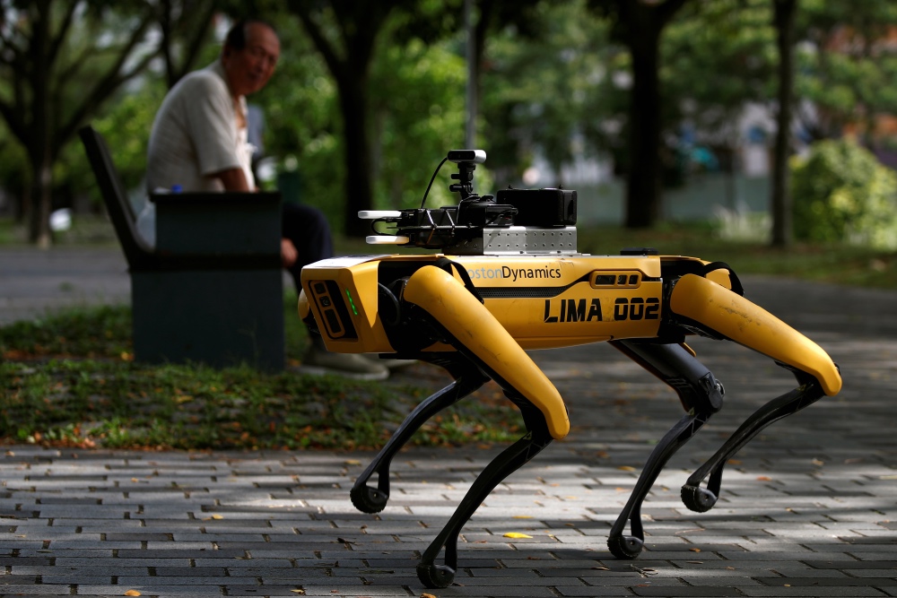 Singapore robot dog