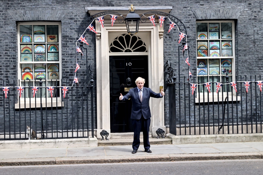 VE Day 75th Boris Johnson