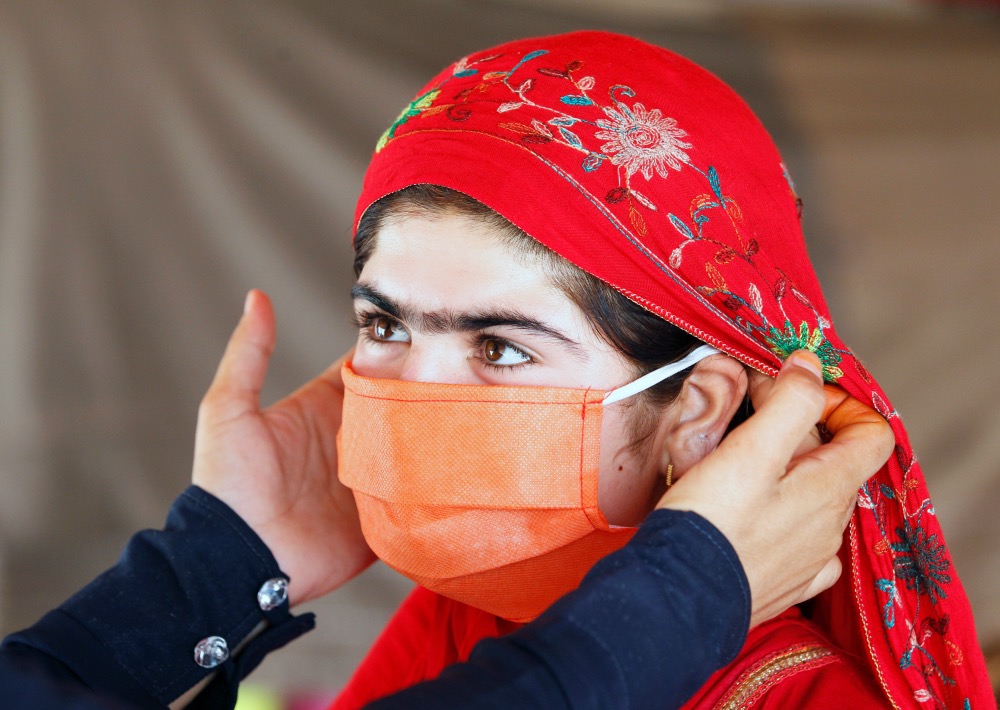 Coronavirus Afghanistan woman