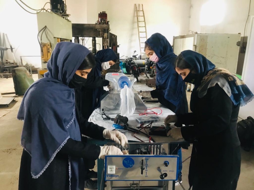 Coronavirus Afghanistan women ventilators1