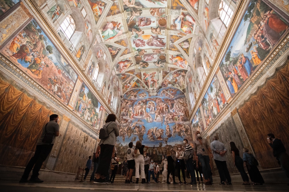 Coronavirus museums Sistine Chapel