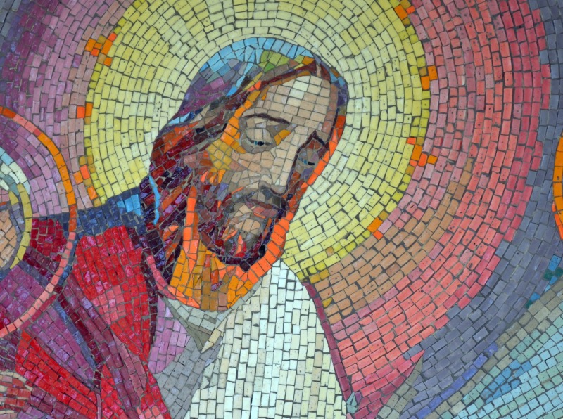 Jesus mosaic small