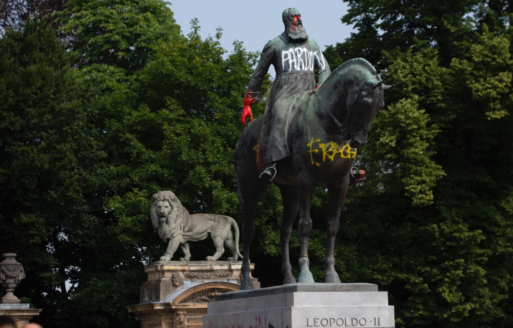 King Leopold II statue Belgium