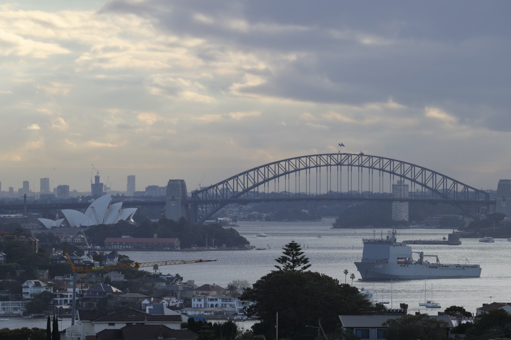 Sydney skyline June 2020