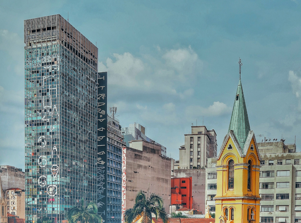 Brazil Sao Paulo steeple