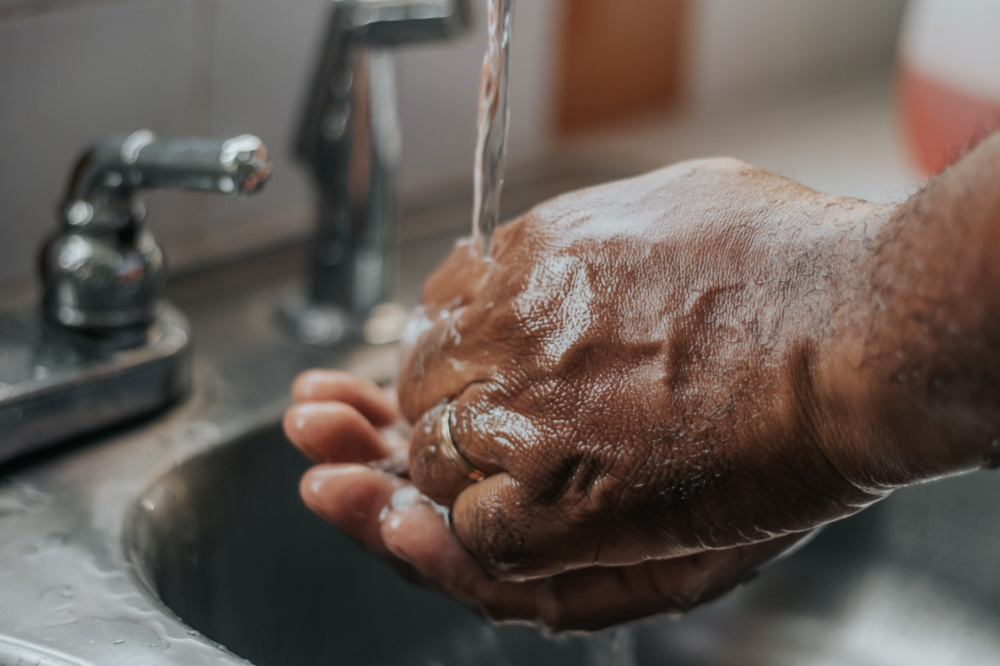 Coronavirus Haiti washing hands