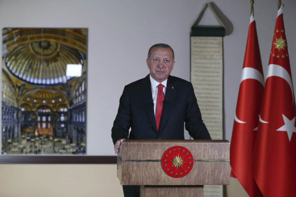 Hagia Sophia President Recep Tayyip Erdogan