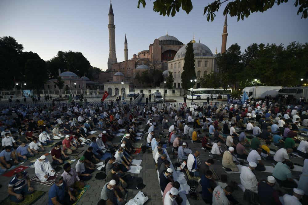 Hagia Sophia mosque conversion2
