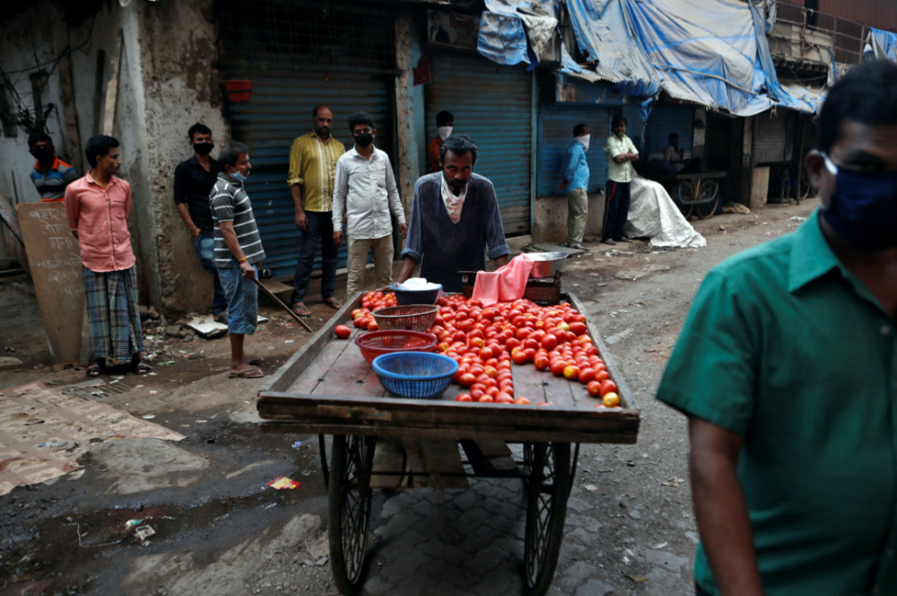 India Dharavi slum