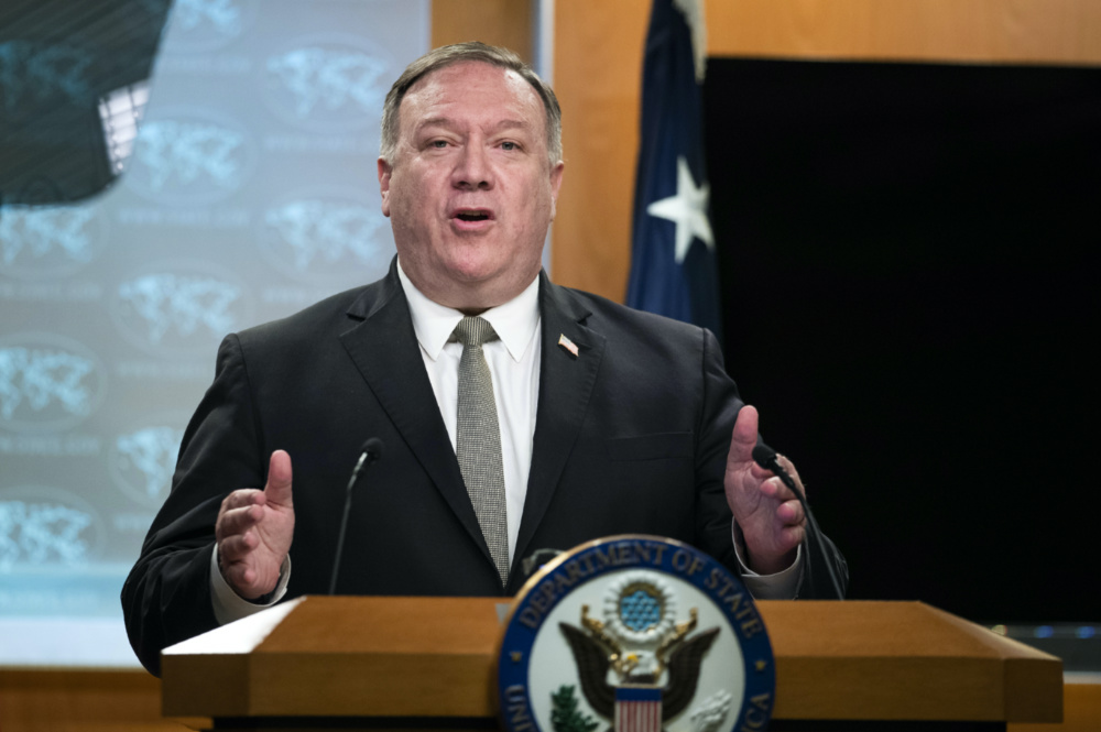 Mike Pompeo 1 July 2020