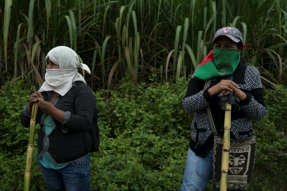 Nasa tribe protest Colombia