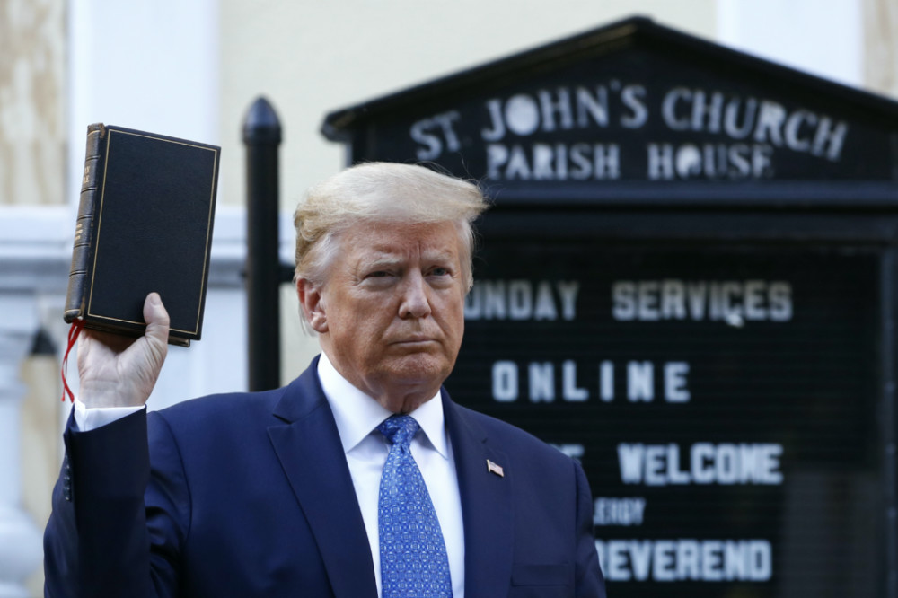 St Johns Episcopal Donald Trump