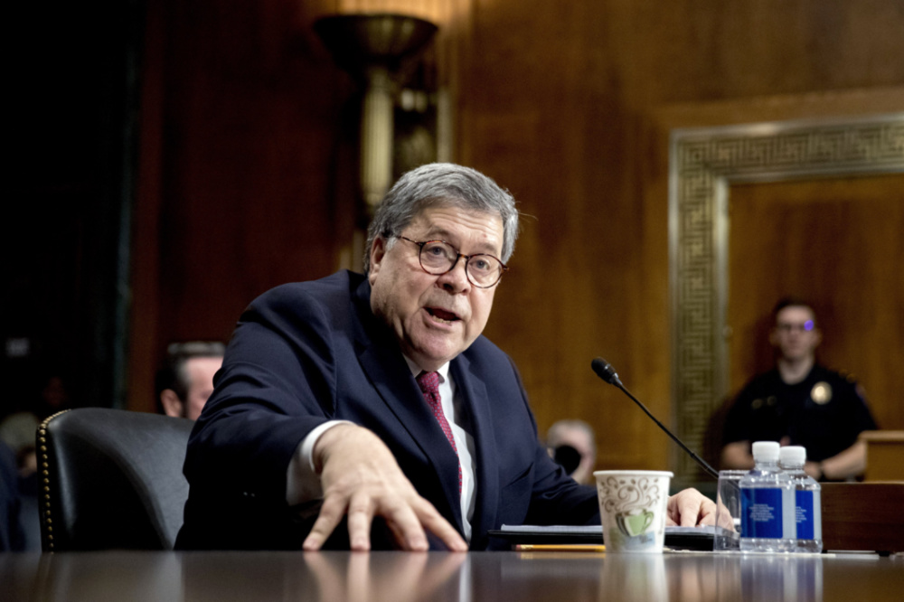 US Attorney General William Barr May 2019