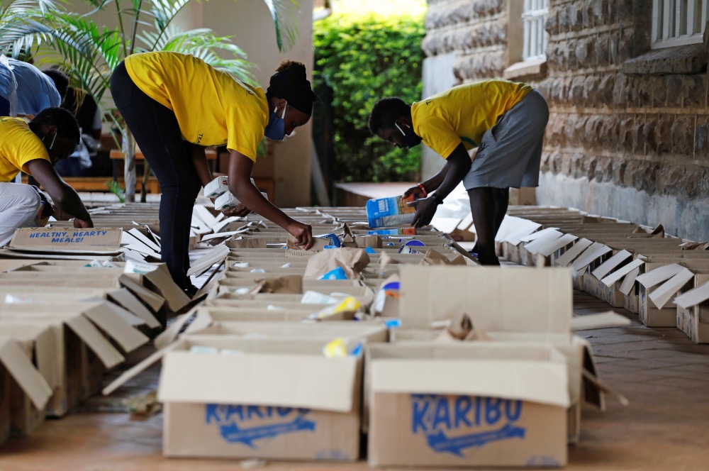 Aid workers Kenya